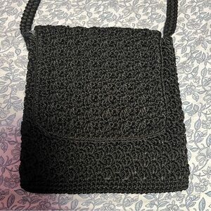 Vintage(?) Chateau knit/crochet bag